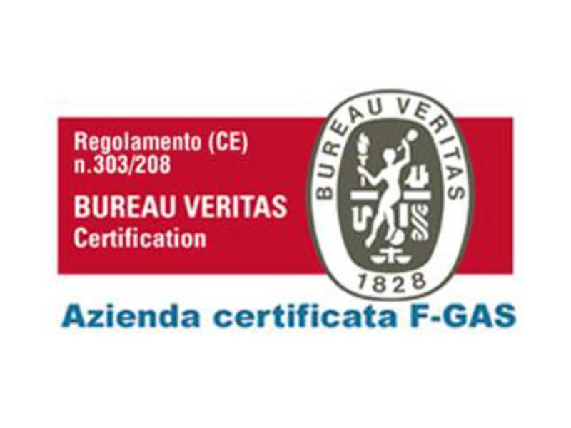 Certificato di Qualità del Condizionamento BUREAU VERITAS